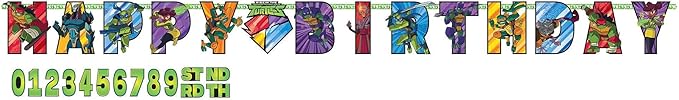 Vela Tortugas Ninja #172209 - Amscan