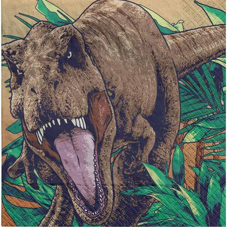 6.5" Luncheon Napkins - Jurassic World (16ct)