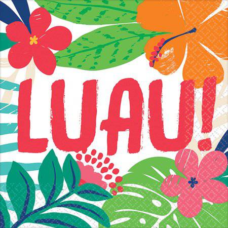 6.5" Luncheon Napkins - Tropical Jungle (36ct)