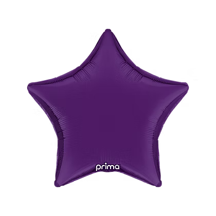 18" Star - Purple - Prima