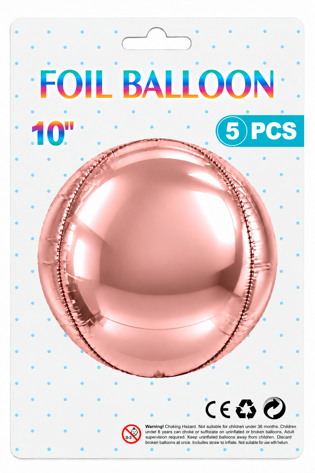 Globos Espejo 10" (5 unidades)