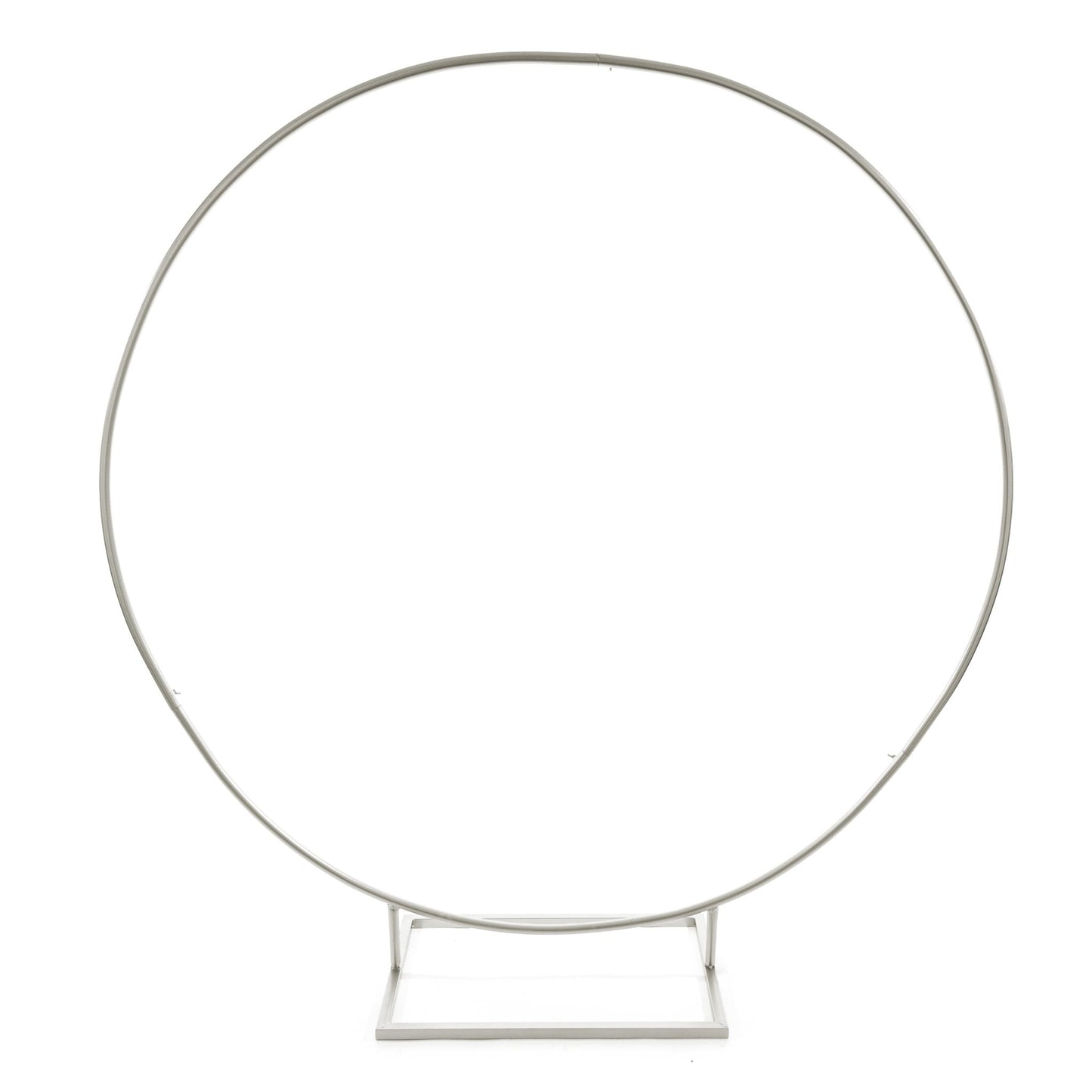 84" Silver Circle Backdrop Stand