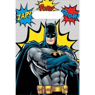 9" Goodie Bags - Batman Heroes Unite (8ct)
