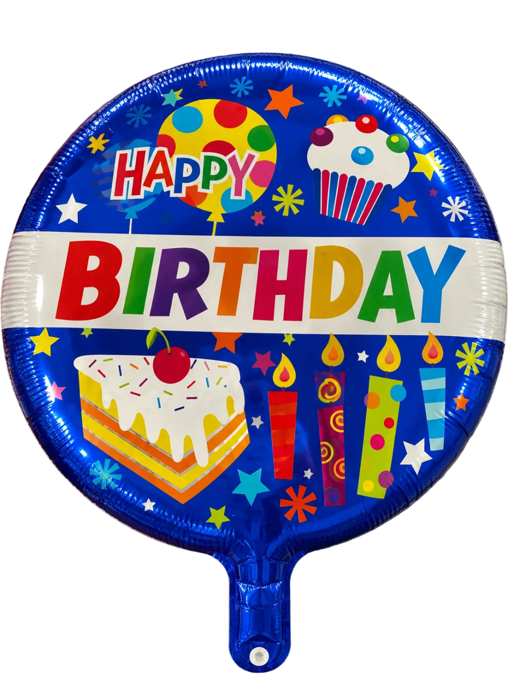 18" Happy Birthday Cake & Candles (20ct) - Party America