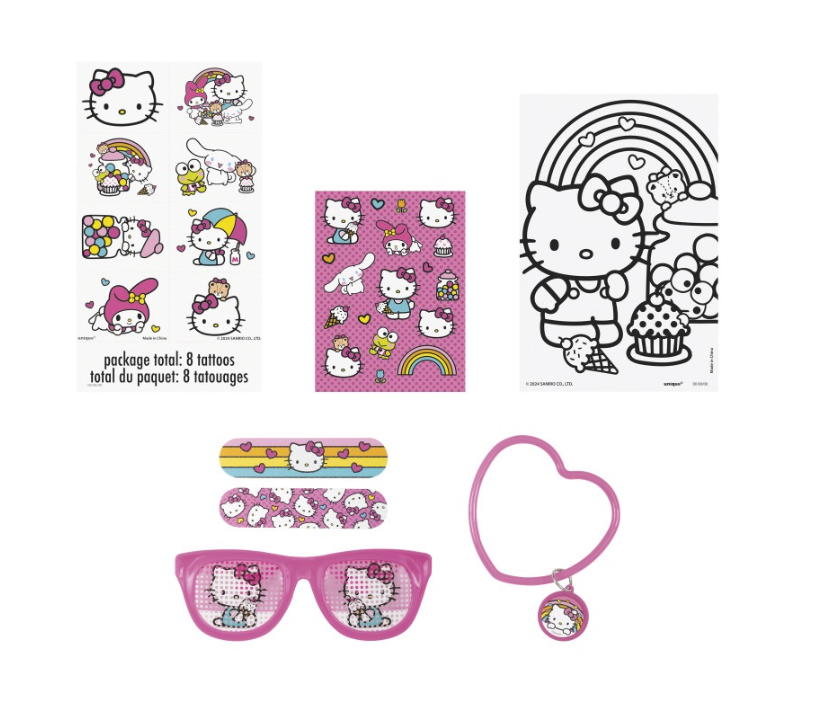 Hello Kitty & Friends Favor Pack (48ct) - Unique