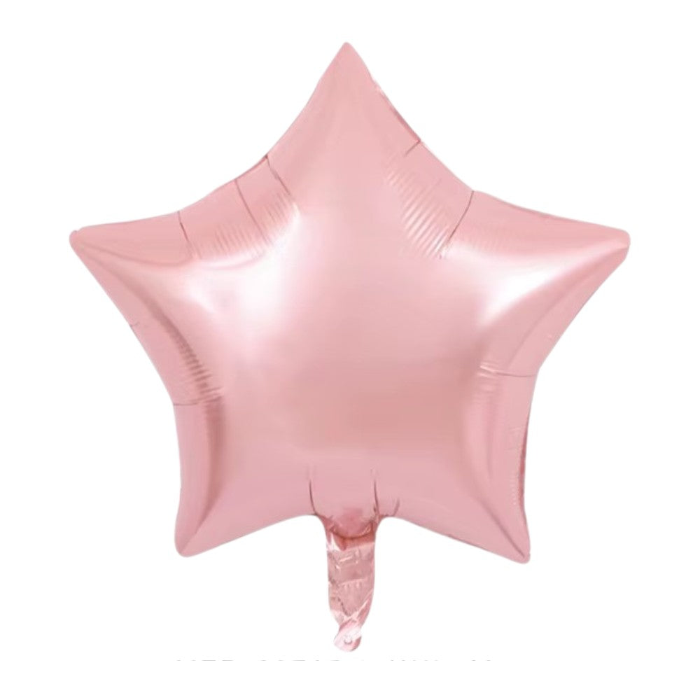 Globo estrella de 19" - Oro Rosa (20 unidades) - Party America