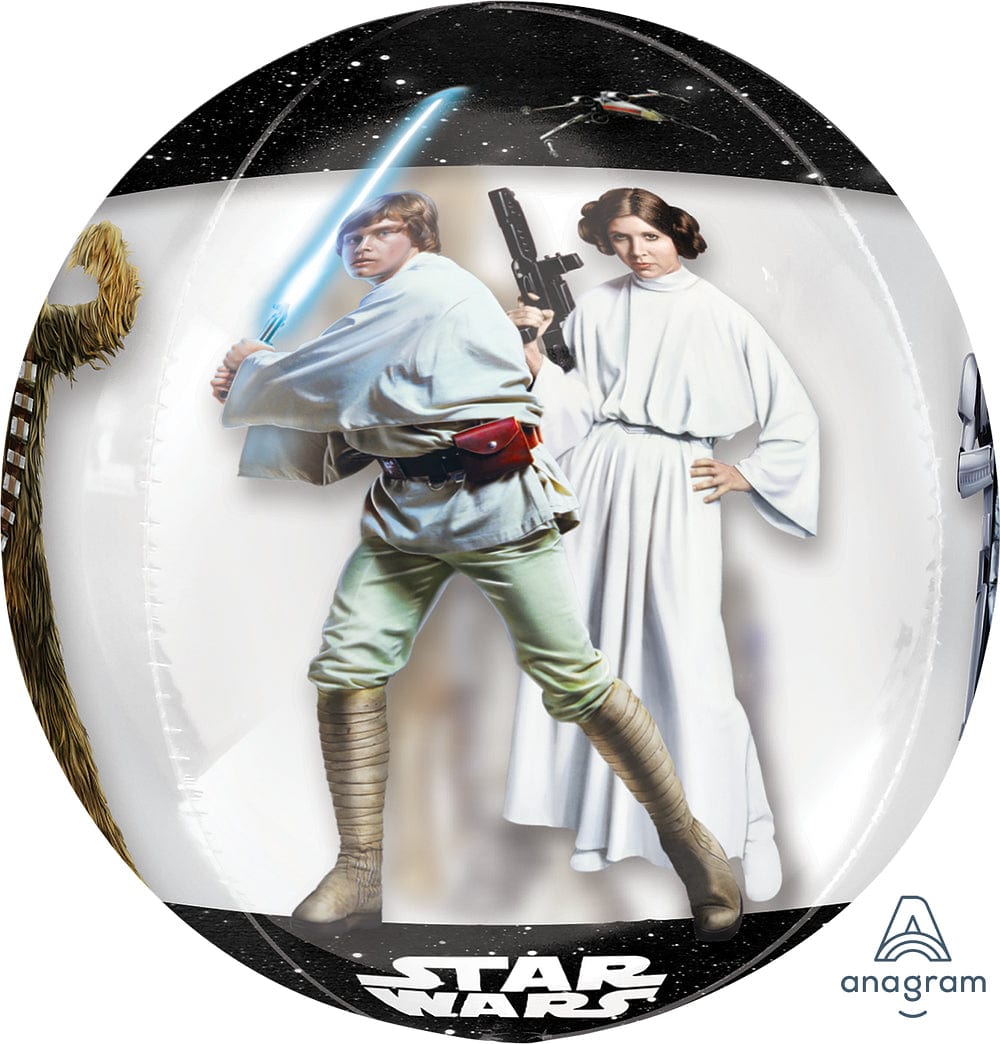 Anagram 16" Star Wars Orbz Disney Balloon