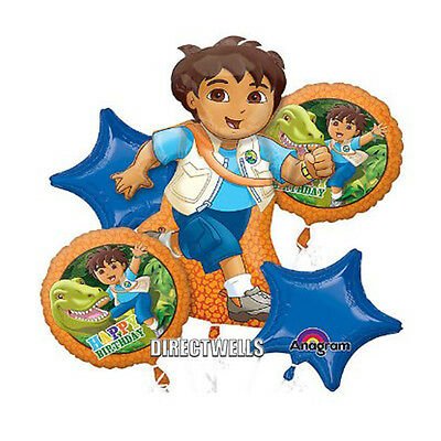 Balloon Bouquet - Go Diego Go