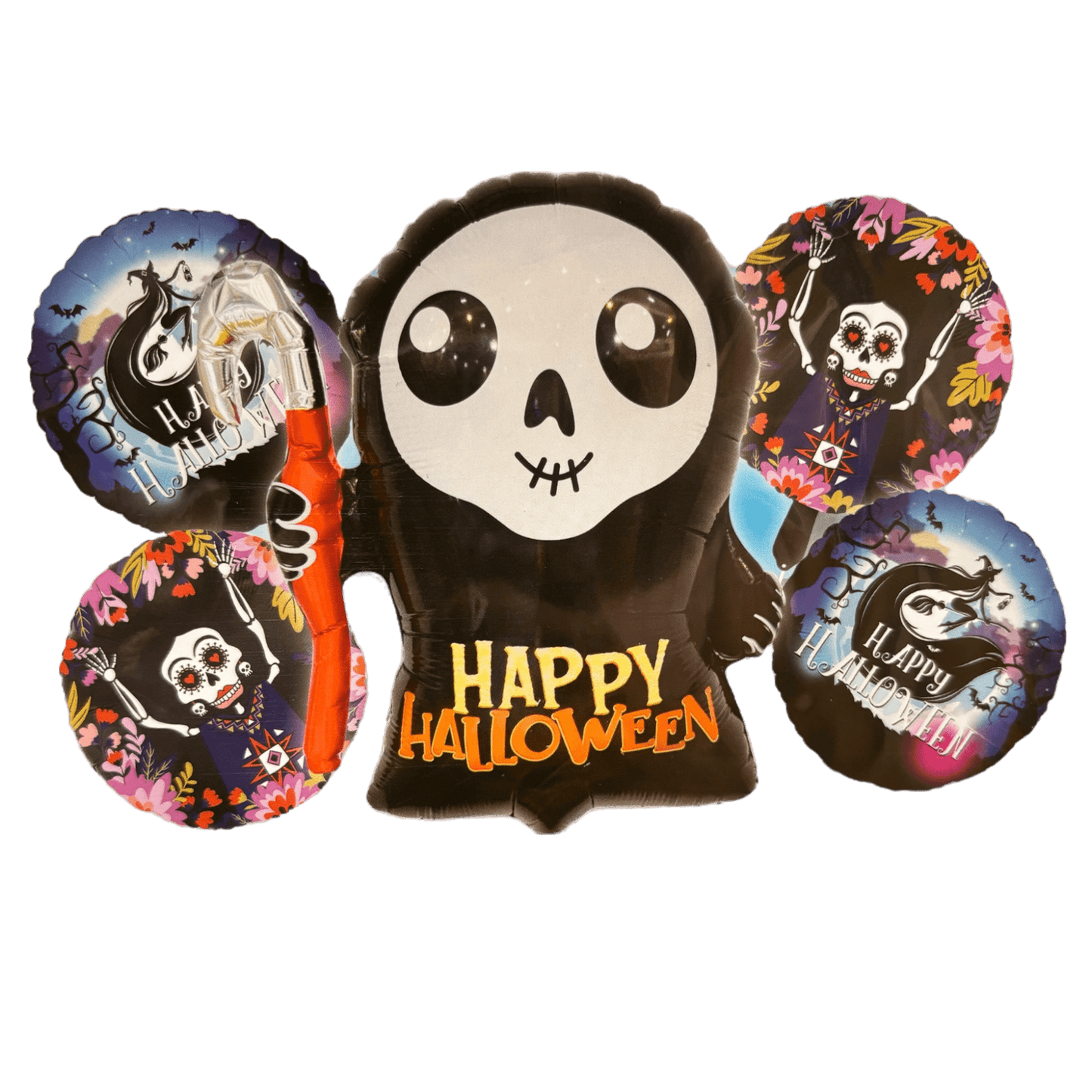 Balloon Bouquet - Grim Reaper