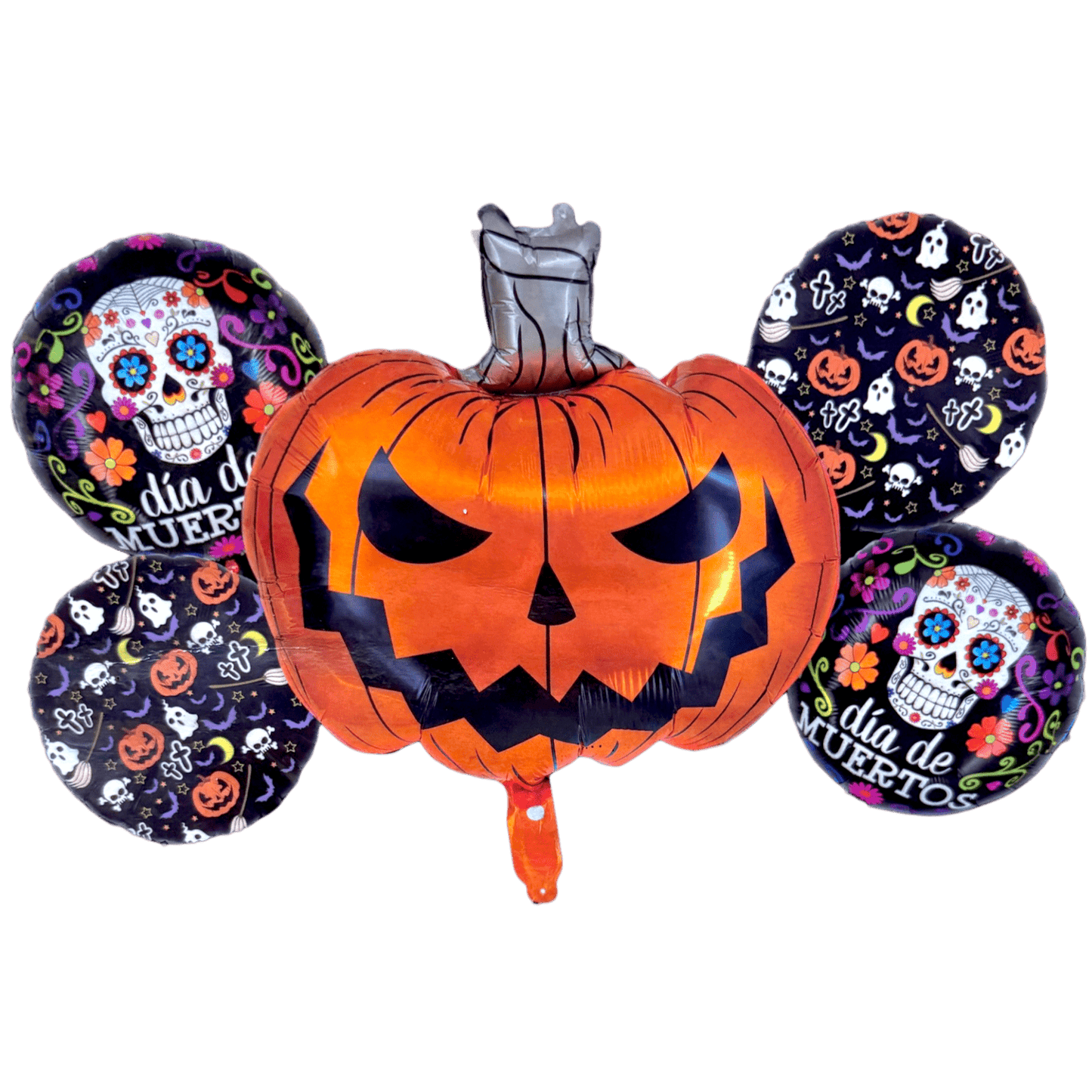 Balloon Bouquet - Halloween Pumpkin