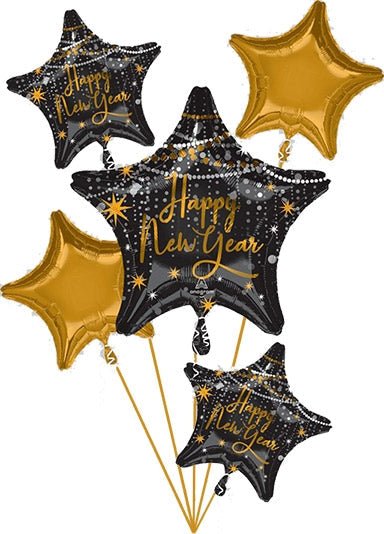 Balloon Bouquet - New Year Midnight Hour