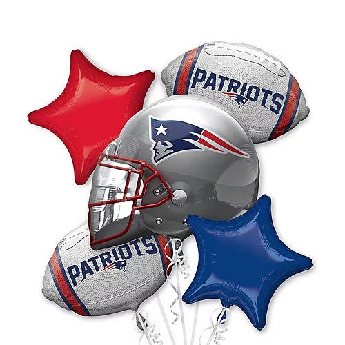 Balloon Bouquet - NFL Patriots