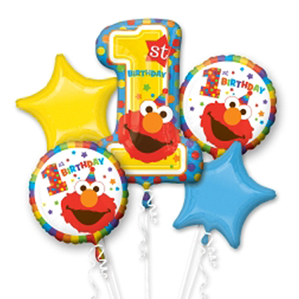 Balloon Bouquet - Sesame Street 1st Birthday - Anagram