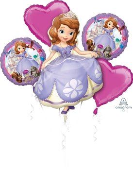 Balloon Bouquet - Sofia the First