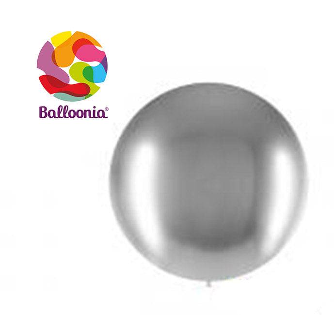Brilliant Silver Latex - Balloonia - Premium Party Distribution