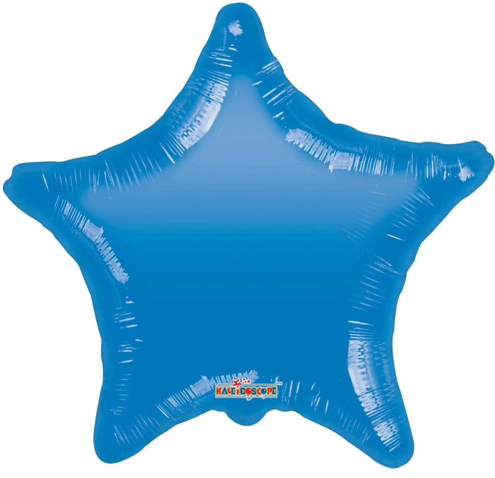 18" Solid Stars - Royal Blue Gellibean (100ct) - Conver USA