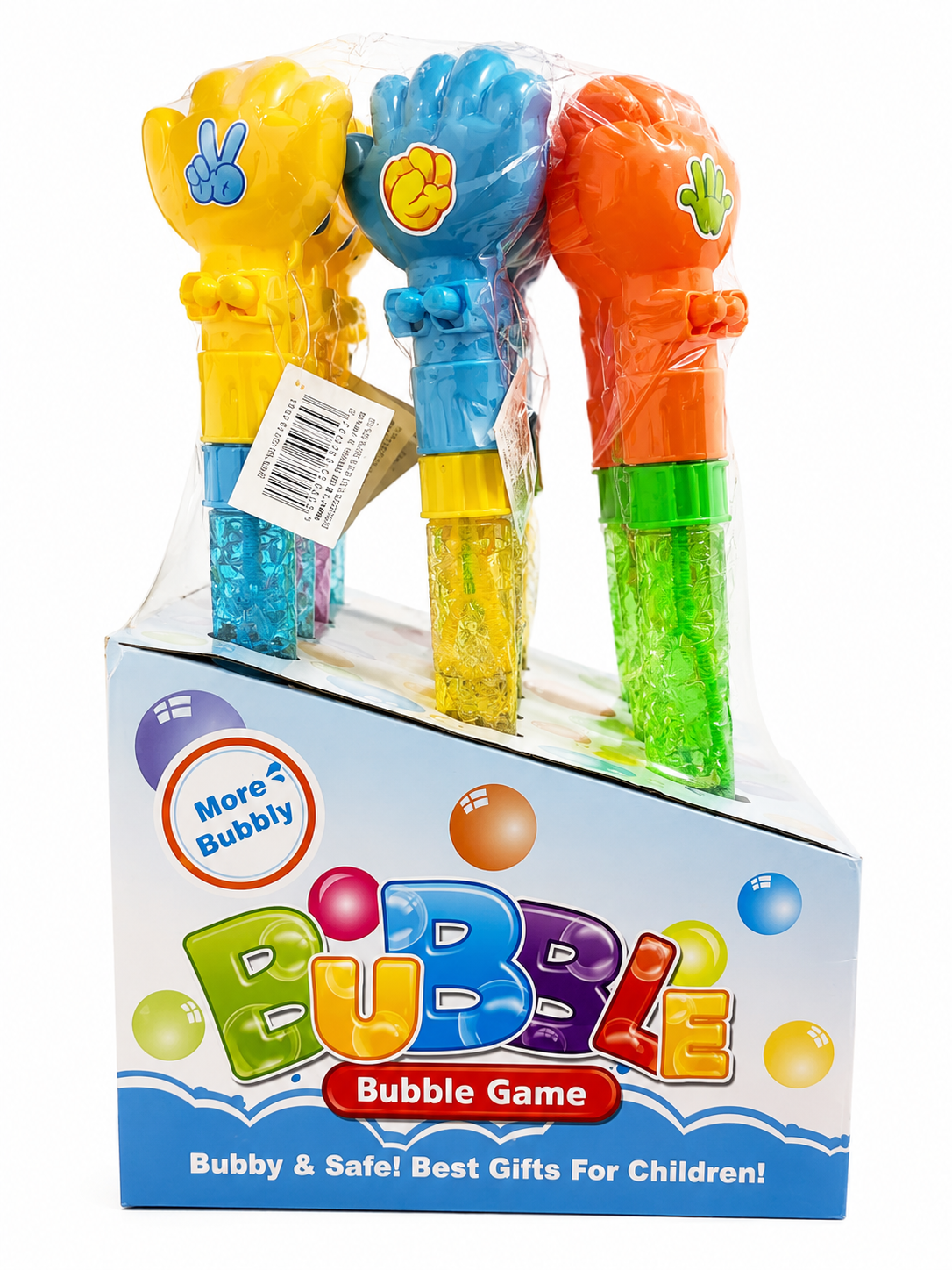 Agua de Mega Burbujas, paquete de 12, para fiestas de ganadores