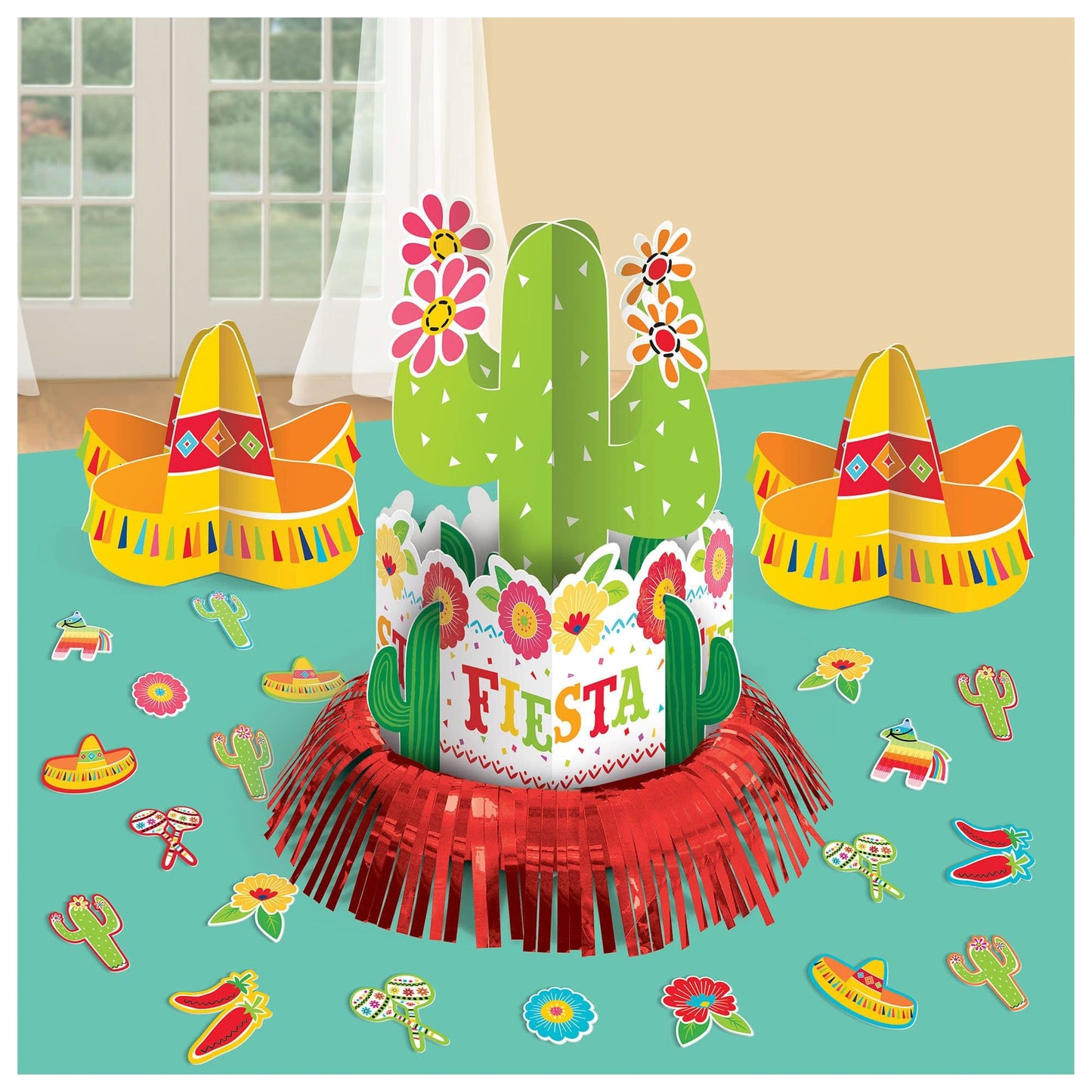 Fiesta Table Decorating Kit - Amscan