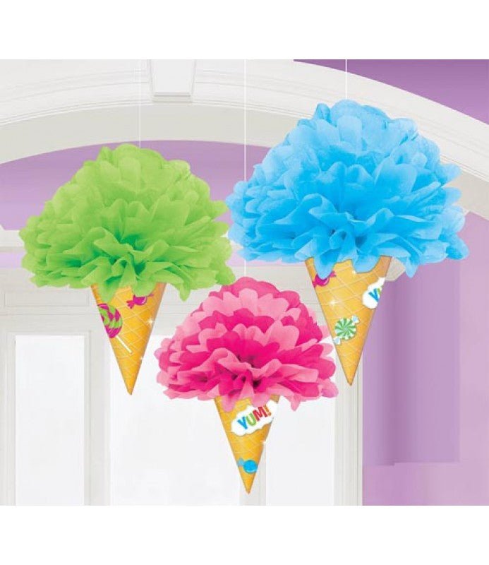 Fluffy Decorations - Sweet Shop (3ct)
