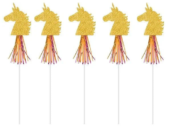 Glitter Wands - Magical Unicorn (6ct)