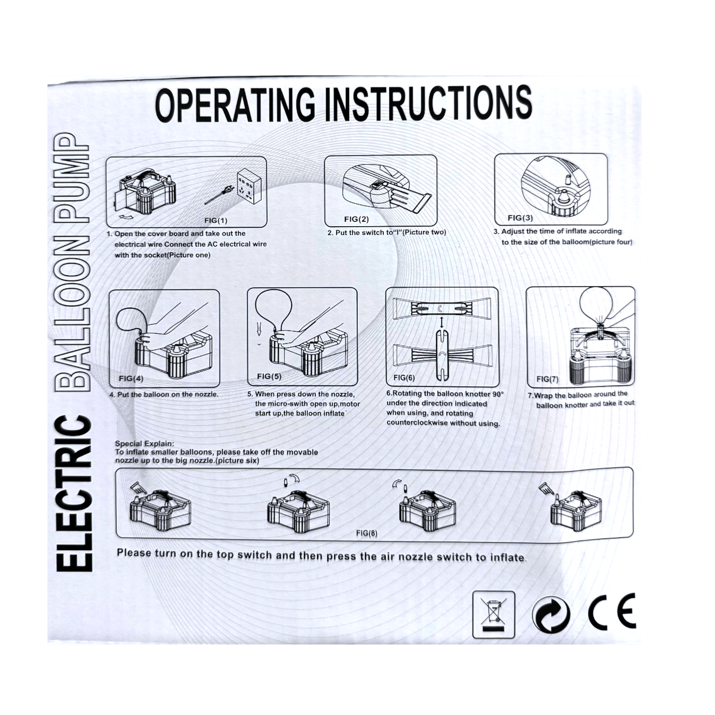 HT - 508 Pro Electric Balloon Pump