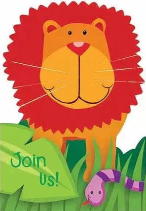 Invitations - Wild Kingdom (8ct)