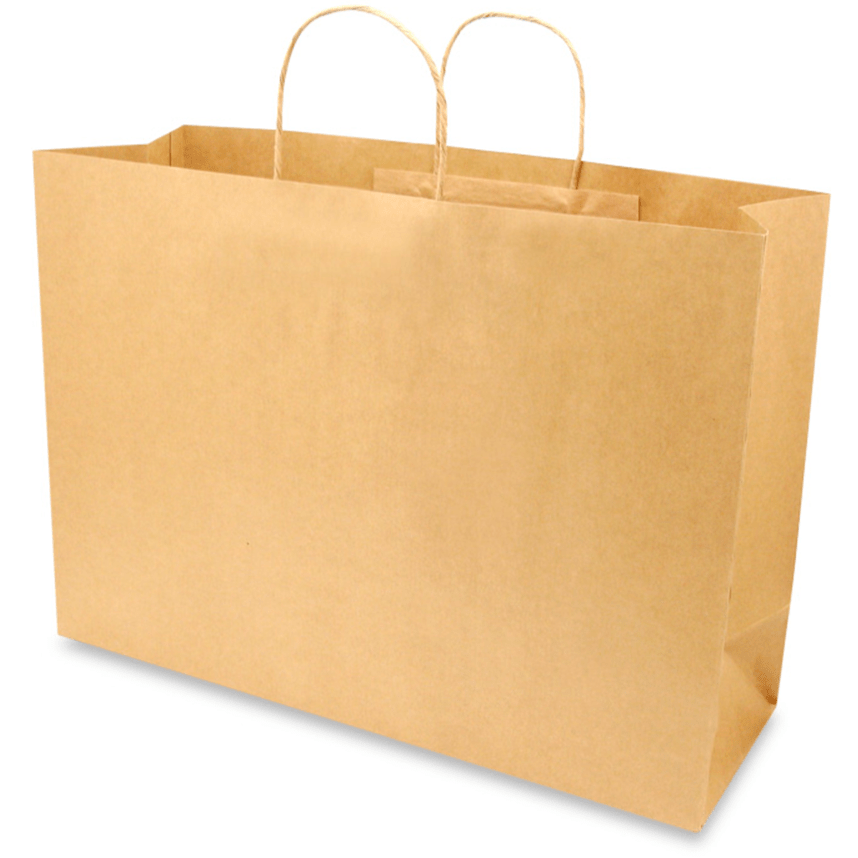 Kraft Bag - Jumbo Boutique Handle (12ct)