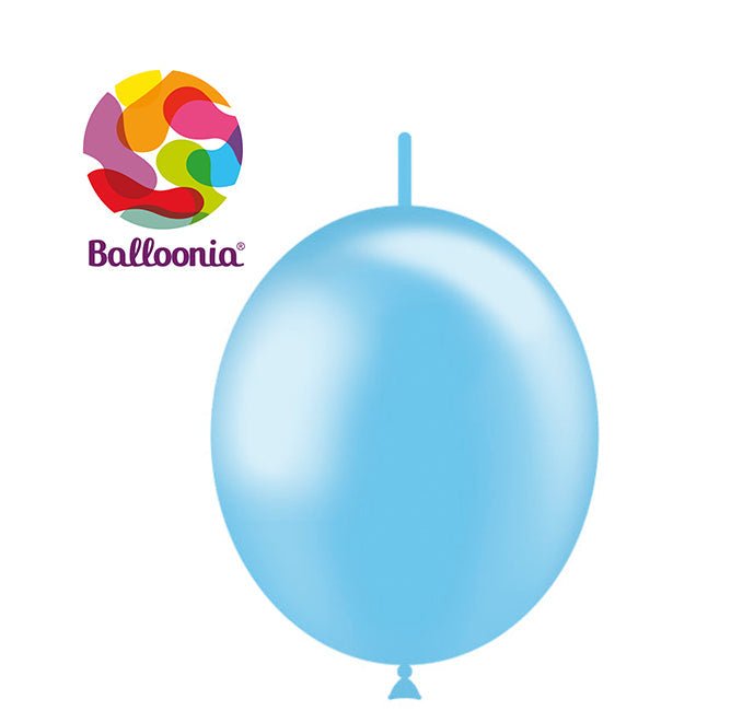 Metallic Sky Blue Latex - Balloonia