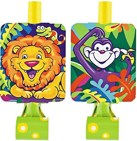 Party Blowers - Smiling Safari (8ct)