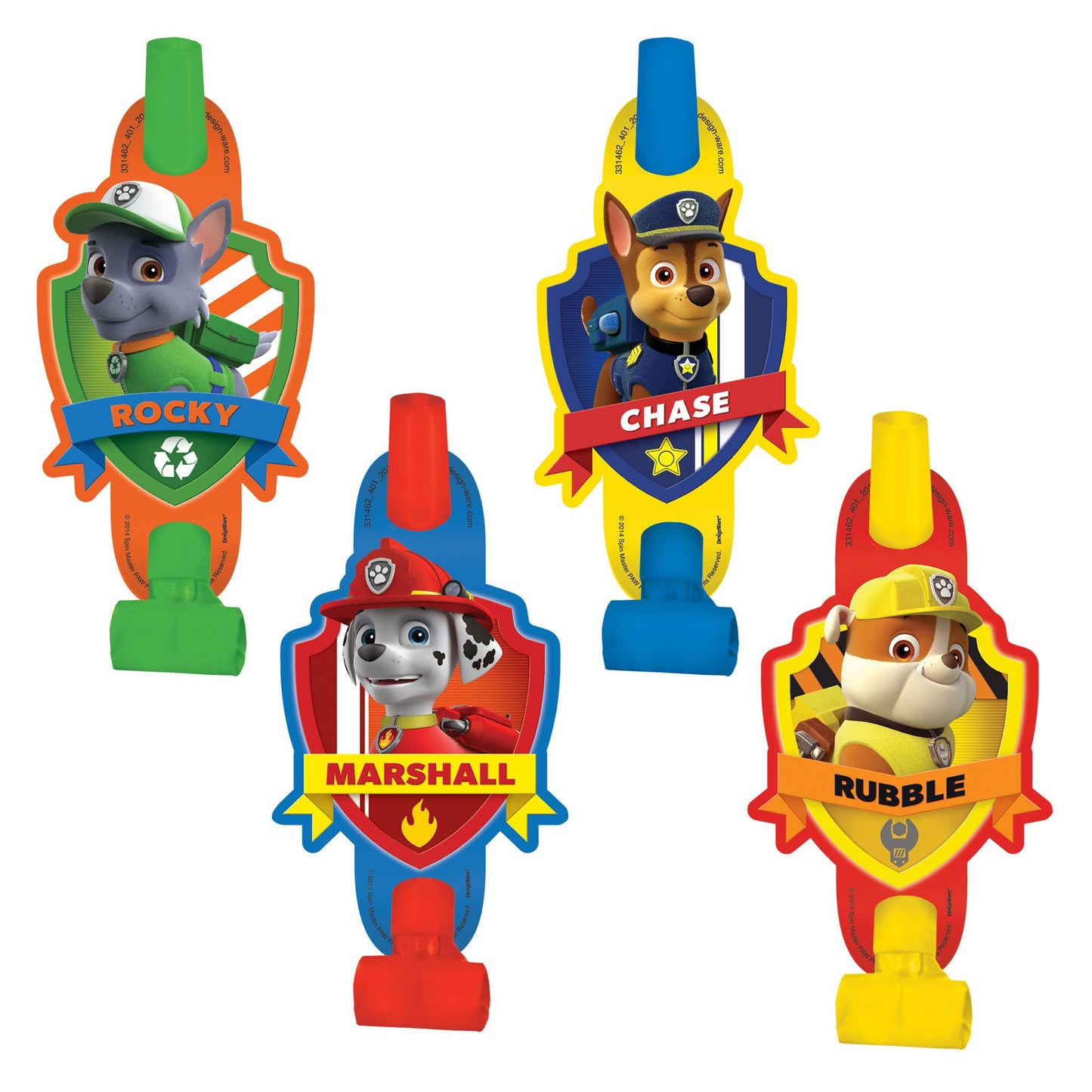 Paw Patrol™ Blowouts 8ct - Amscan