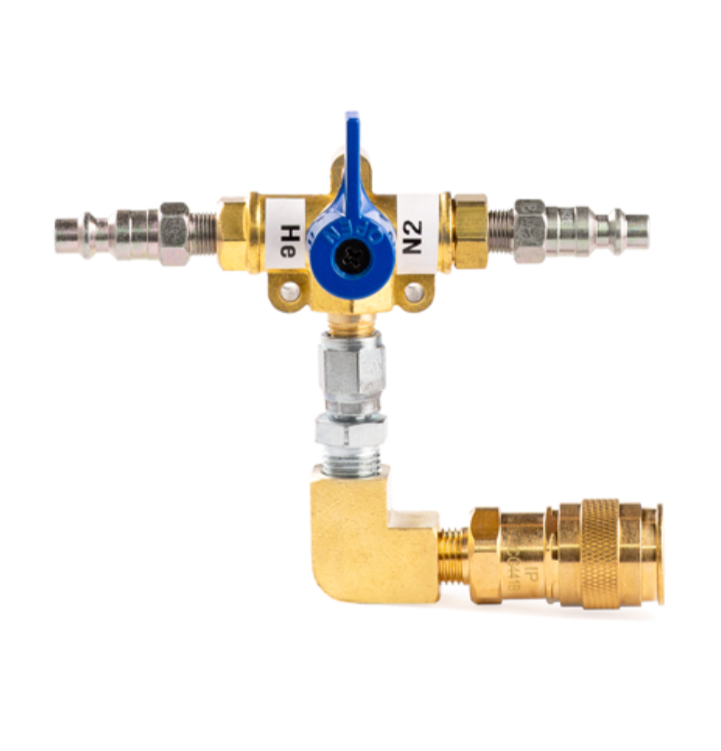 Helium / Nitrogen Quick Switch™