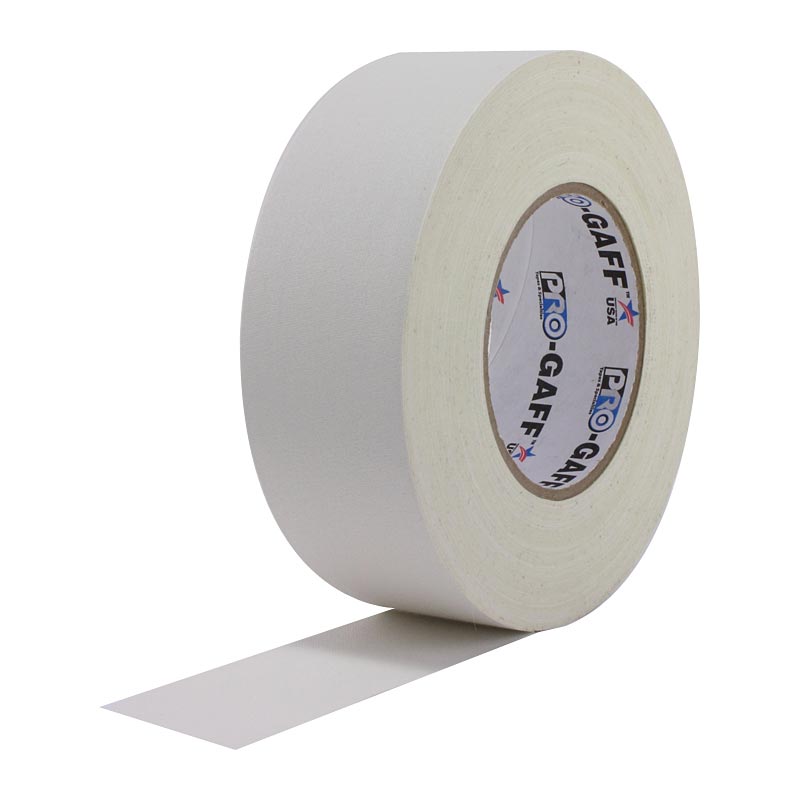 Pro Gaff 2" x 25 yds White - Pro Tapes