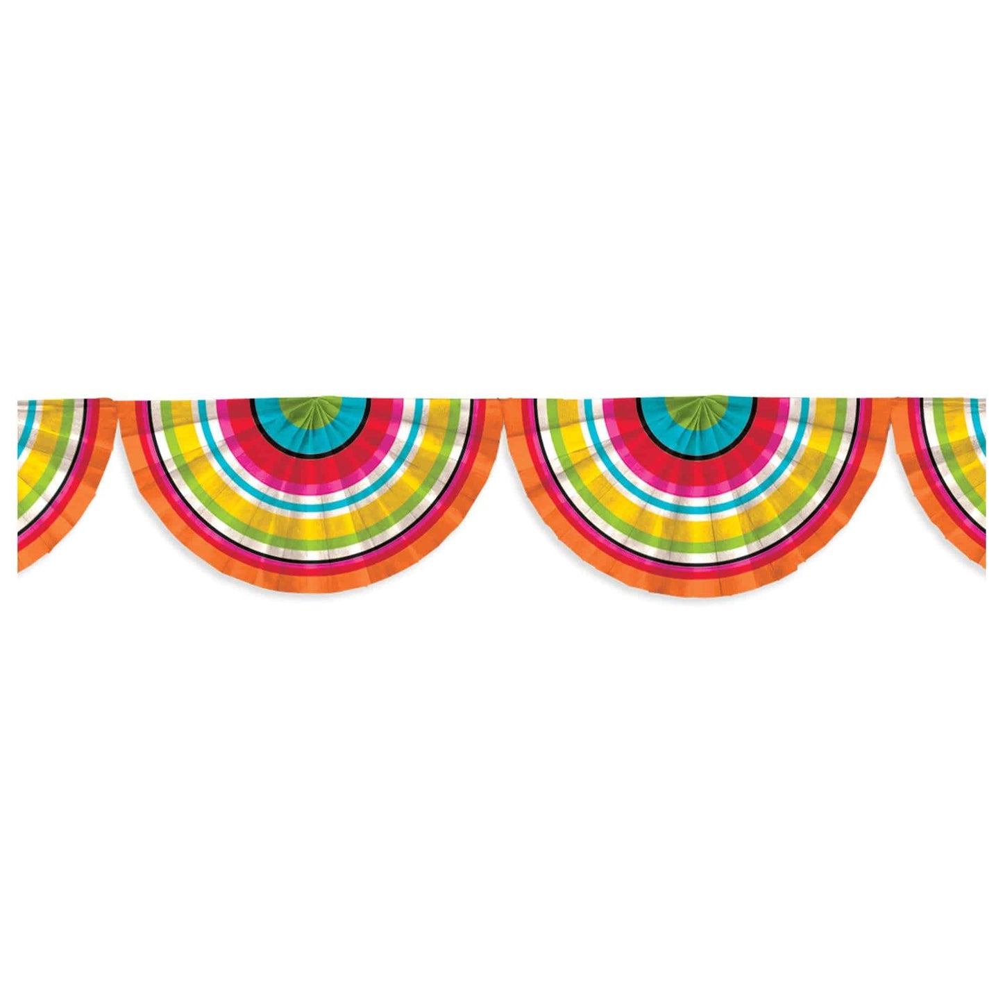 Serape Bunting 9ft Garland 1ct - Amscan