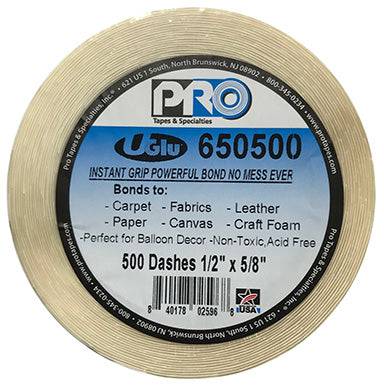 UGlu Dashes 1/2" x 5/8" - 500ct - Pro Tapes