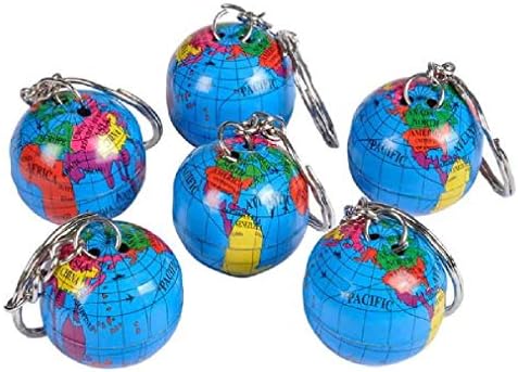 1" Keychain - Globe (12ct)