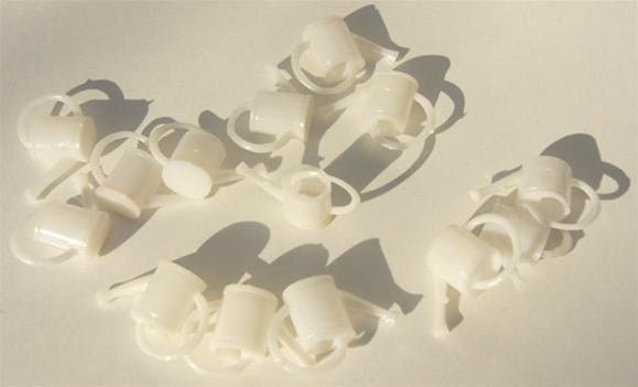 1" Mini Watering Cans - White