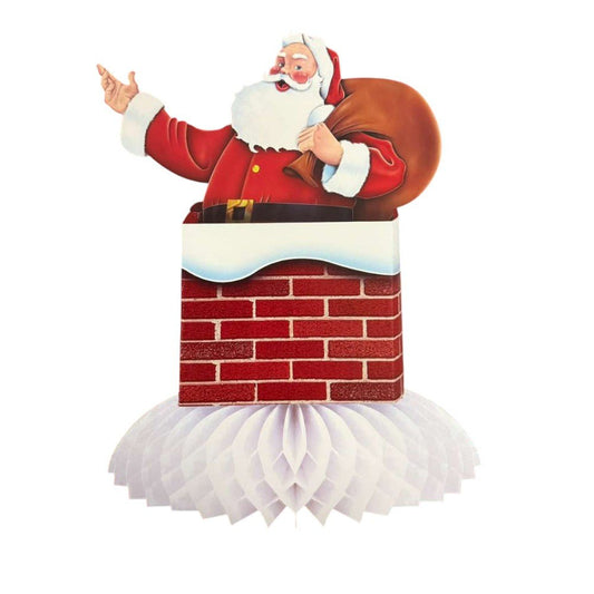 10" Centerpiece - Santa