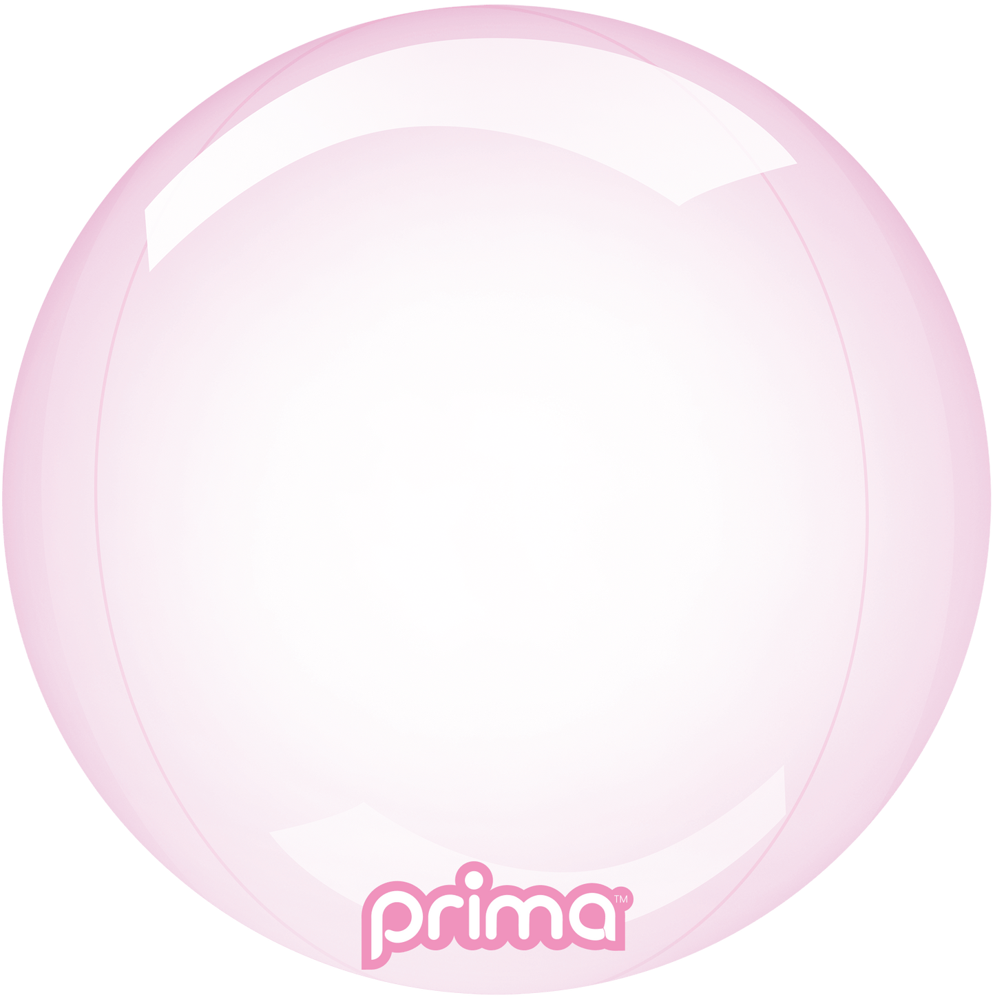 10" Pink Glass Sphere