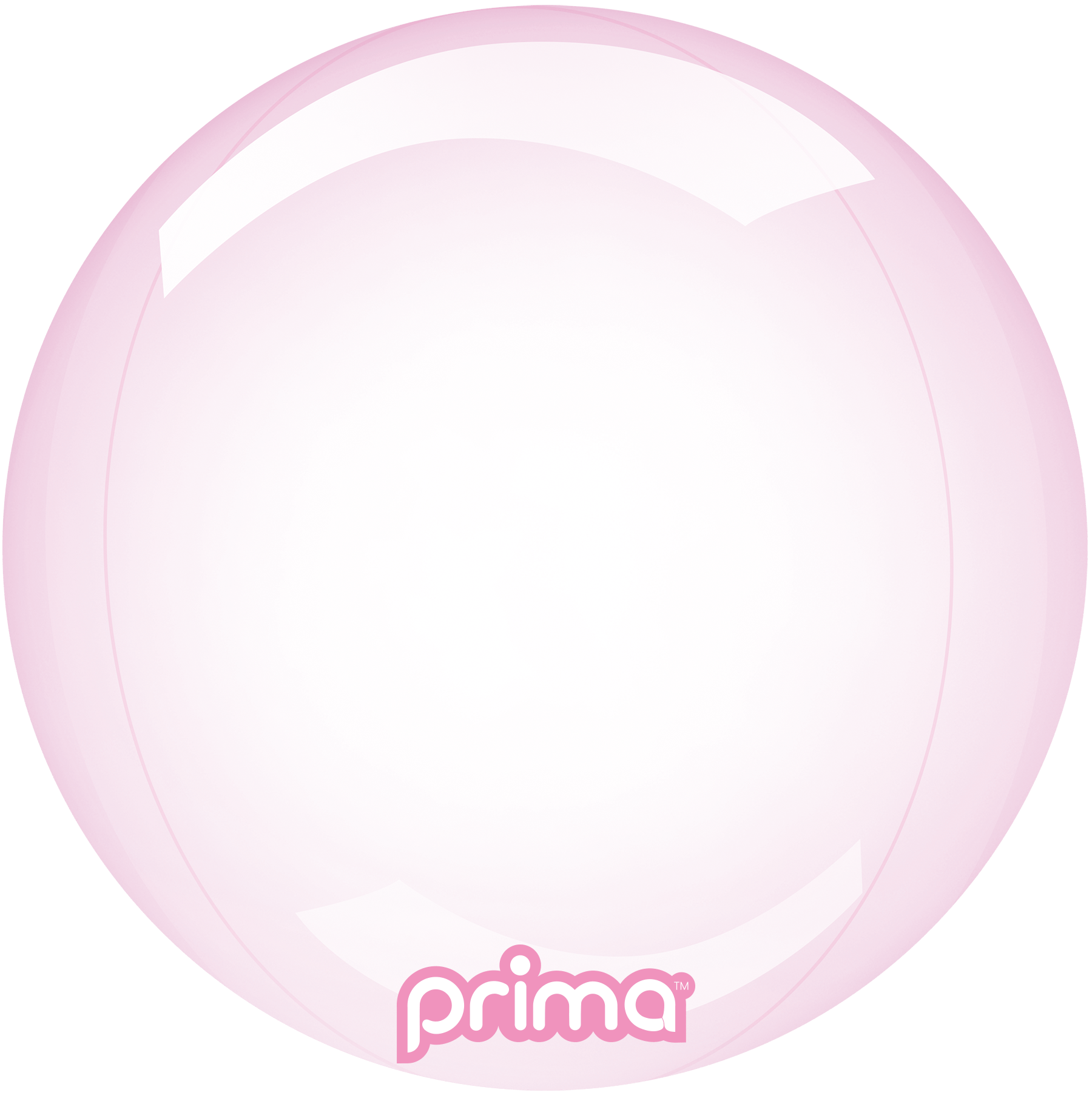 10" Pink Glass Sphere