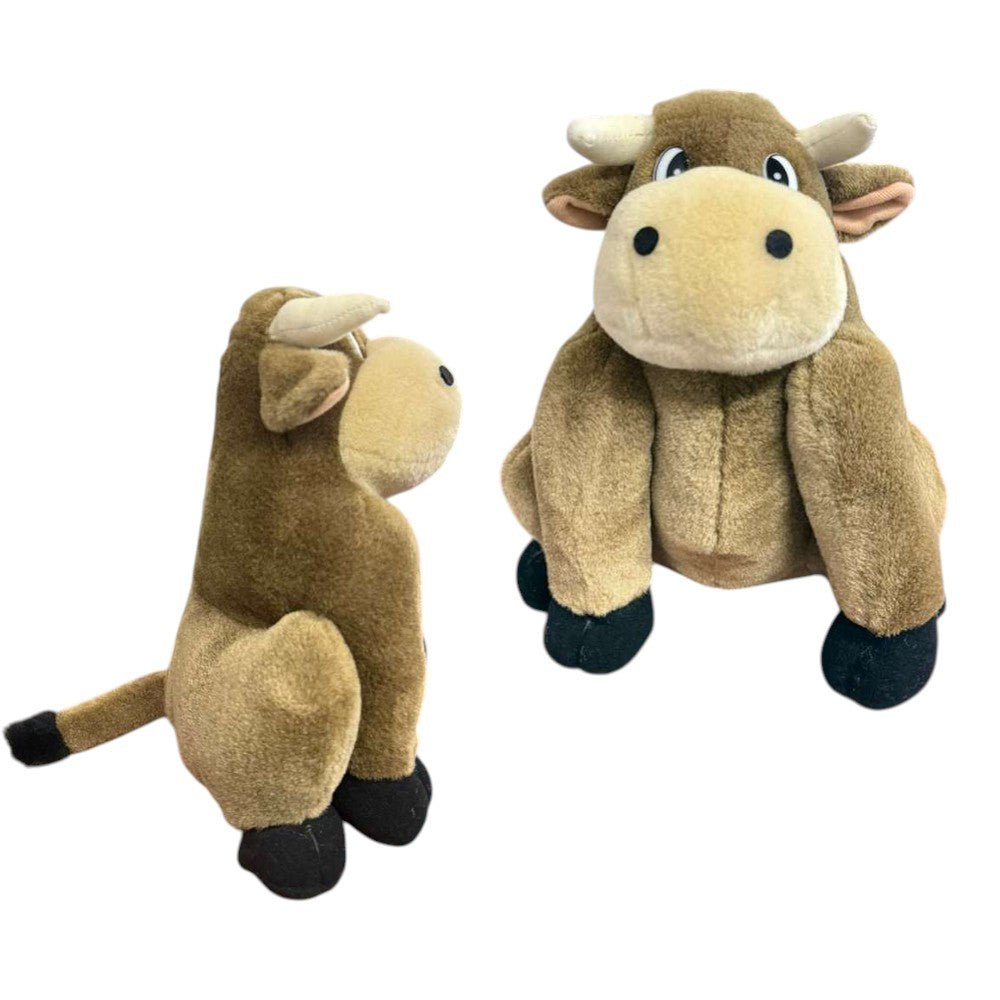 10.5" Bull Plush Toy (Stuffed Animal)