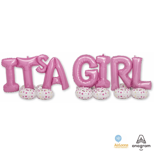 106" Deluxe AirLoonz Kit - It's a Girl