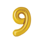 Prima 34" Gold Foil Balloon Number