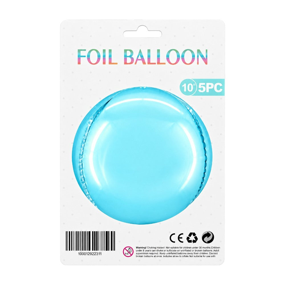 Globos Espejo 10" (5 unidades)