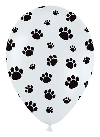11" Paw Prints Latex (50ct) - Sempertex
