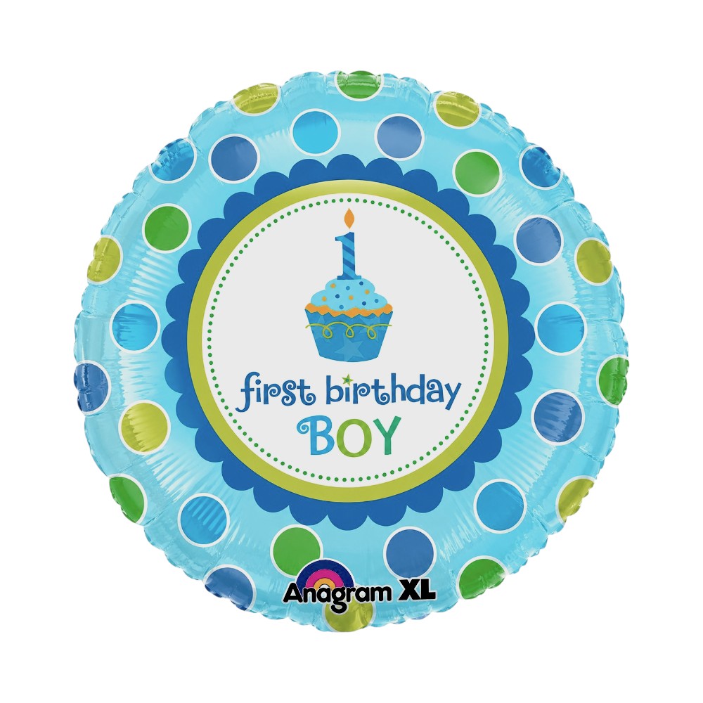 18" Sweet Little Cupcake Boy - Anagram