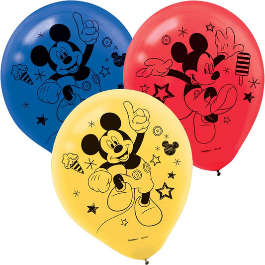 12" Disney Mickey Roadster (6ct)