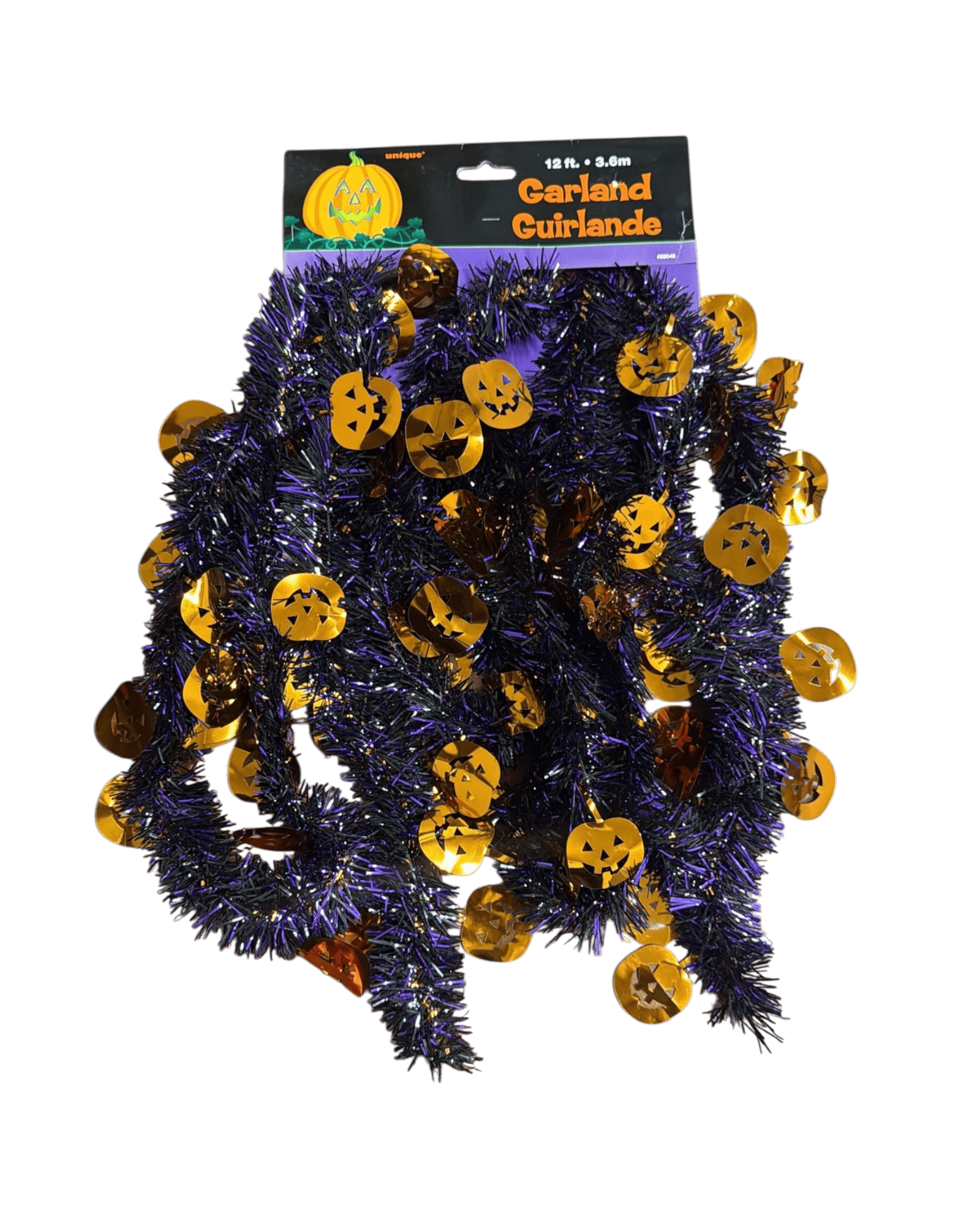 12' Garland - Pumpkin