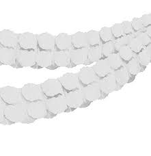 12' Garland - White