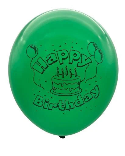 12" Happy Birthday (72ct) - Premium Party Distribution