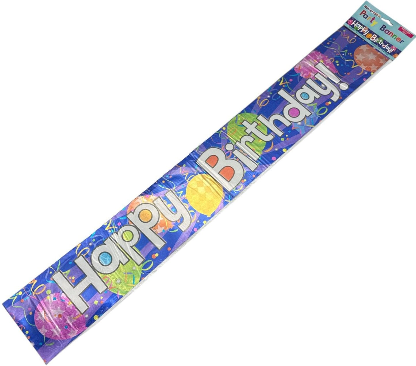 12' Holographic Banners - Premium Party Distribution